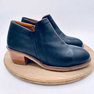 Xena Steel Toe Boots Womens 7.5 38 Black Leather Ankle Outdoor Barn